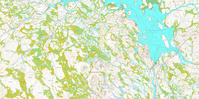 MaanMittausLaitos Sodankylä 1:50 000 (V433) digital map