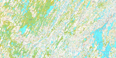 MaanMittausLaitos Suojanperä 1:50 000 (W521) digital map