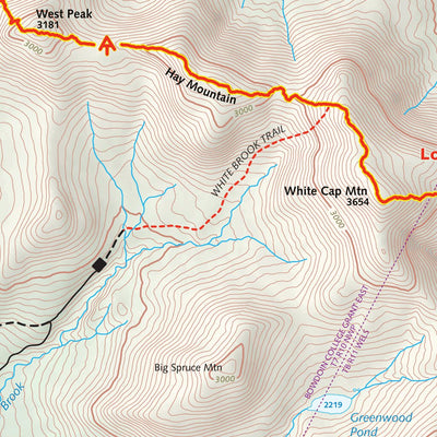 Maine Appalachian Trail Club, Inc Appalachian Trail in Maine - Map 2 digital map
