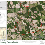 Manchester State Forest Oak Lea WMA Map digital map