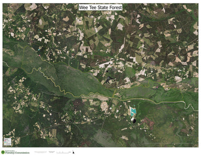 Manchester State Forest WeeTee State Forest WMA digital map