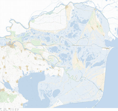 MANTA MAPS Delta Dunării digital map