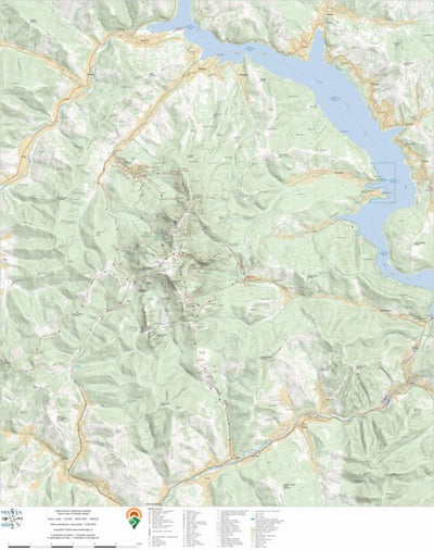 MANTA MAPS Masivul Ceahlău digital map