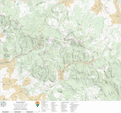 MANTA MAPS Masivul Gutâi digital map