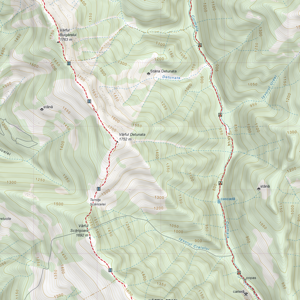 Masivul Rodna Map by MANTA MAPS | Avenza Maps