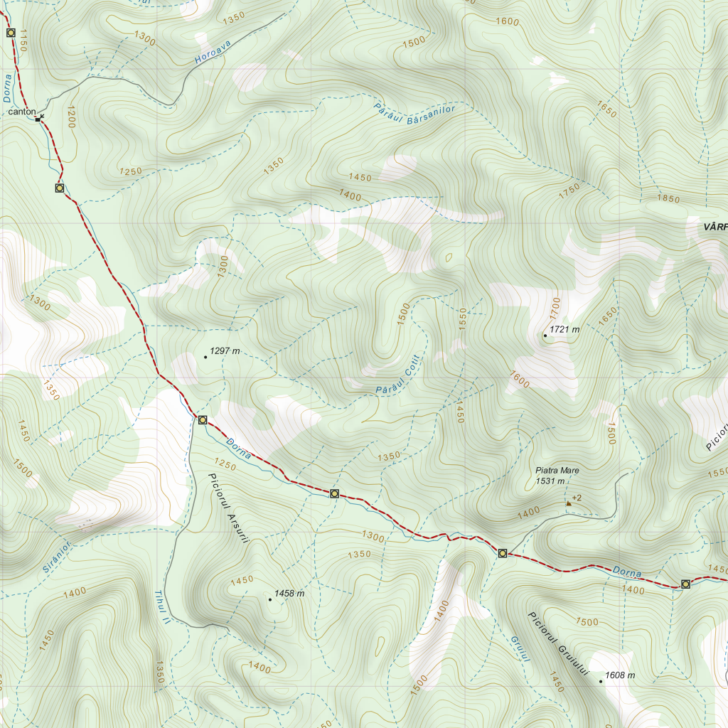 Munţii Căliman Map by MANTA MAPS | Avenza Maps