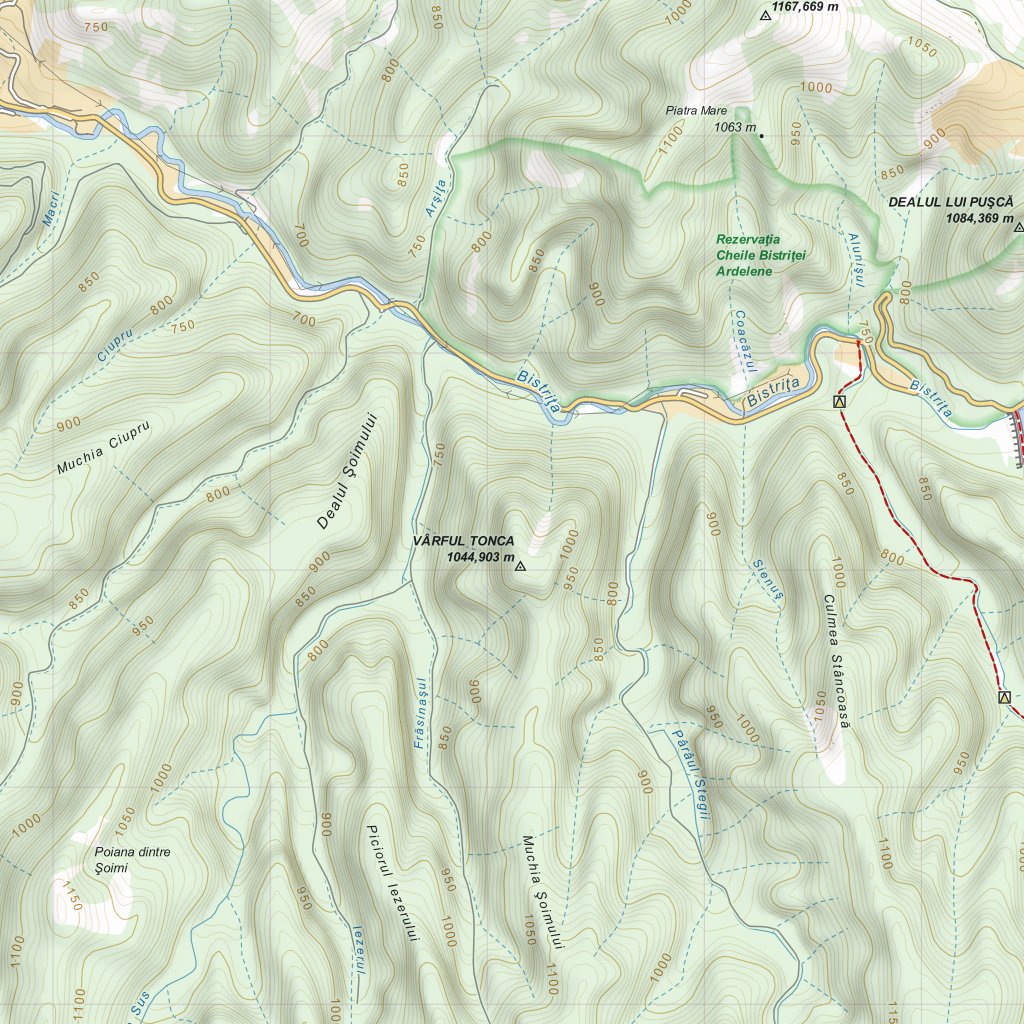 Munţii Căliman Map by MANTA MAPS | Avenza Maps