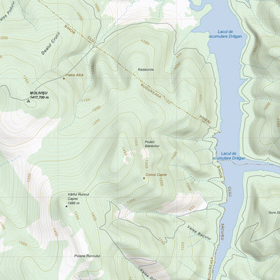 MANTA MAPS Munţii Iadei digital map