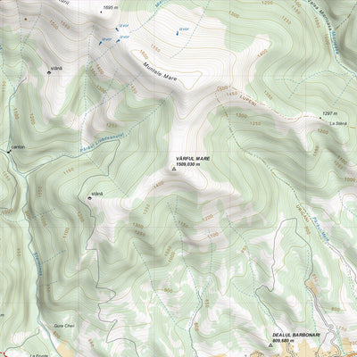 MANTA MAPS Munţii Tulişa digital map