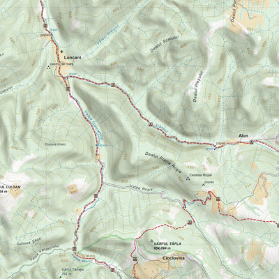 MANTA MAPS Podişul Dacic digital map
