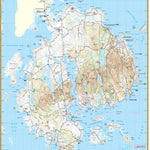 Map Adventures LLC Acadia National Park - Trail Map Bundle bundle