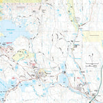 Map Adventures LLC Katahdin Woods & Waters Digital Millinocket Area Map digital map