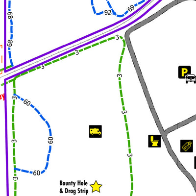 Deep Creek ATV Park - Trail Map Preview 2