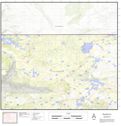 2025 Colorado Hunt Map – GMU 02 Preview 1