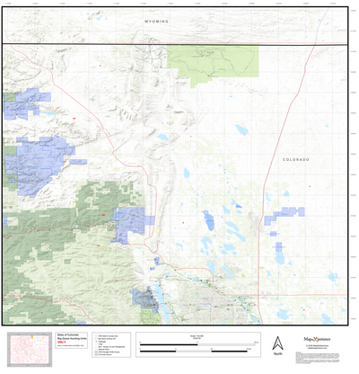 2025 Colorado Hunt Map – GMU 09 Preview 1