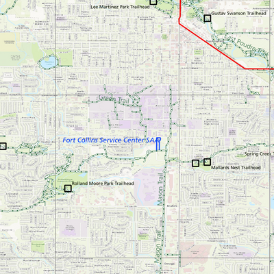 2025 Colorado Hunt Map – GMU 09 Preview 3