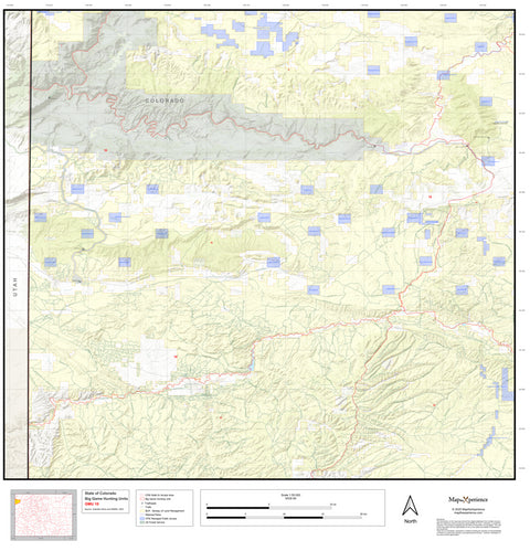 2025 Colorado Hunt Map – GMU 10 Preview 1