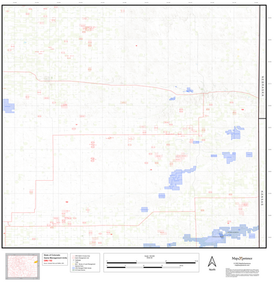2025 Colorado Hunt Map – GMU 102 Preview 1