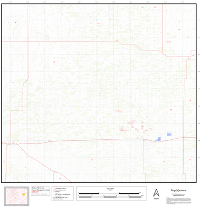 2025 Colorado Hunt Map – GMU 107 Preview 1