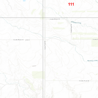 2025 Colorado Hunt Map – GMU 111 Preview 2