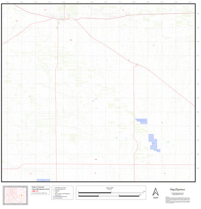 2025 Colorado Hunt Map – GMU 112 Preview 1