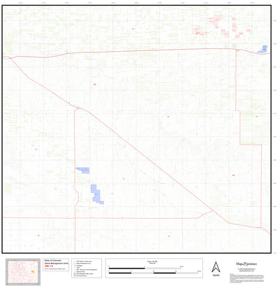 2025 Colorado Hunt Map – GMU 114 Preview 1