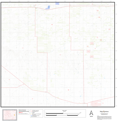 2025 Colorado Hunt Map – GMU 115 Preview 1