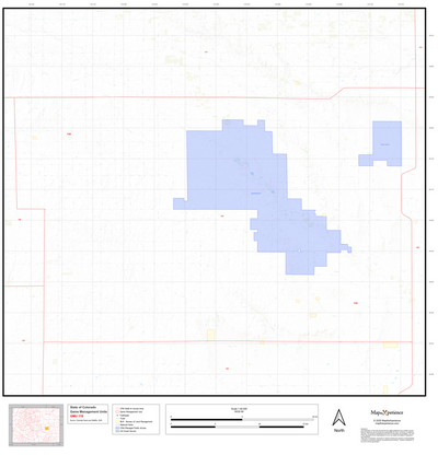 2025 Colorado Hunt Map – GMU 119 Preview 1