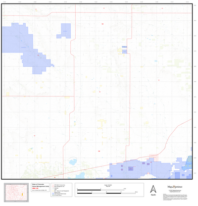 2025 Colorado Hunt Map – GMU 120 Preview 1