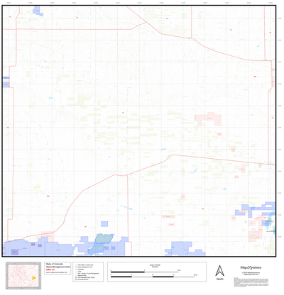 2025 Colorado Hunt Map – GMU 121 Preview 1