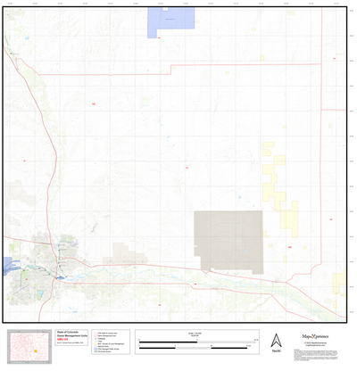 2025 Colorado Hunt Map – GMU 123 Preview 1
