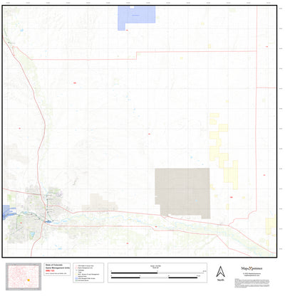 2025 Colorado Hunt Map – GMU 123 Preview 1