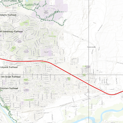 2025 Colorado Hunt Map – GMU 123 Preview 3