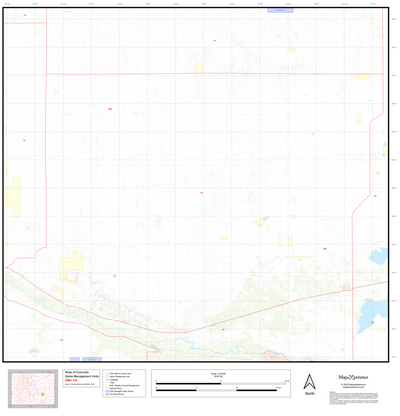 2025 Colorado Hunt Map – GMU 124 Preview 1