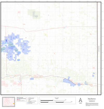 2025 Colorado Hunt Map – GMU 127 Preview 1