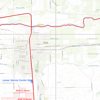 2025 Colorado Hunt Map – GMU 127 Preview 3