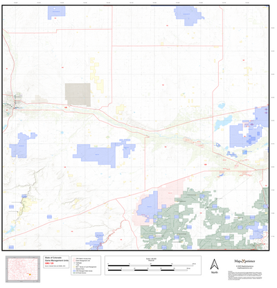2025 Colorado Hunt Map – GMU 129 Preview 1