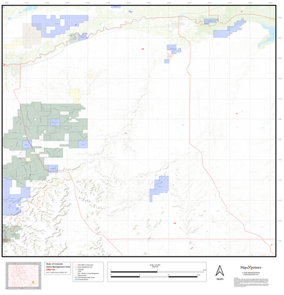 2025 Colorado Hunt Map – GMU 130 Preview 1
