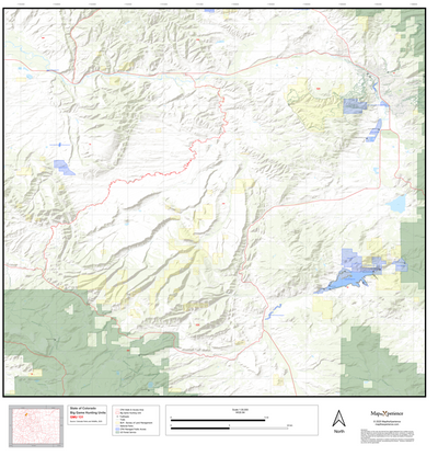 2025 Colorado Hunt Map – GMU 131 Preview 1