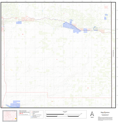 2025 Colorado Hunt Map – GMU 132 Preview 1