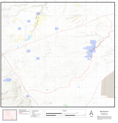 2025 Colorado Hunt Map – GMU 133 Preview 1
