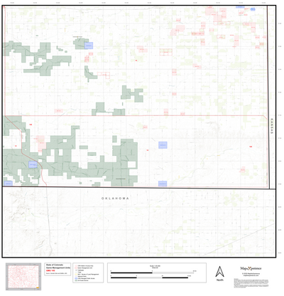 2025 Colorado Hunt Map – GMU 145 Preview 1