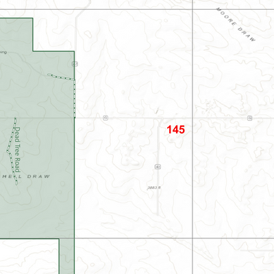 2025 Colorado Hunt Map – GMU 145 Preview 2