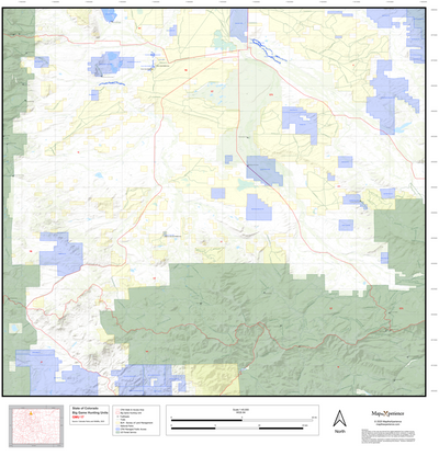 2025 Colorado Hunt Map – GMU 17 Preview 1
