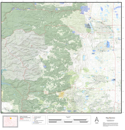 2025 Colorado Hunt Map – GMU 20 Preview 1