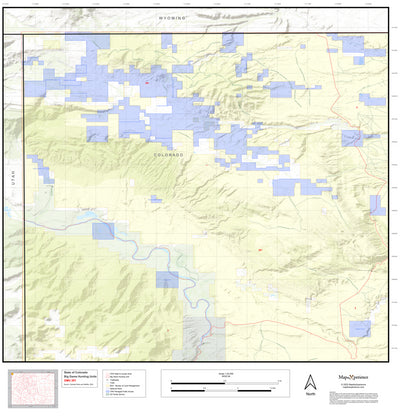 2025 Colorado Hunt Map – GMU 201 Preview 1