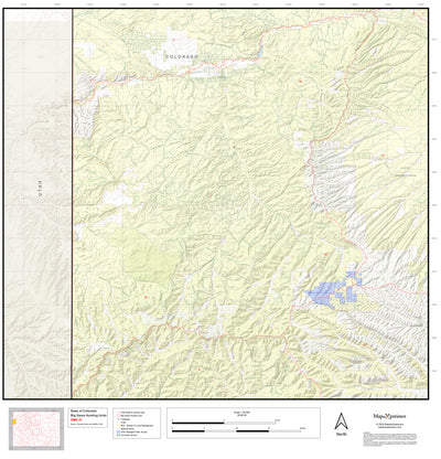 2025 Colorado Hunt Map – GMU 21 Preview 1