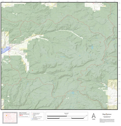 2025 Colorado Hunt Map – GMU 24 Preview 1
