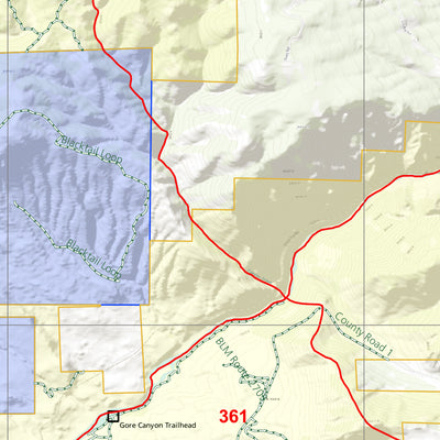 2025 Colorado Hunt Map – GMU 27 Preview 3