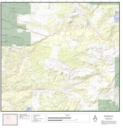 2025 Colorado Hunt Map – GMU 35 Preview 1